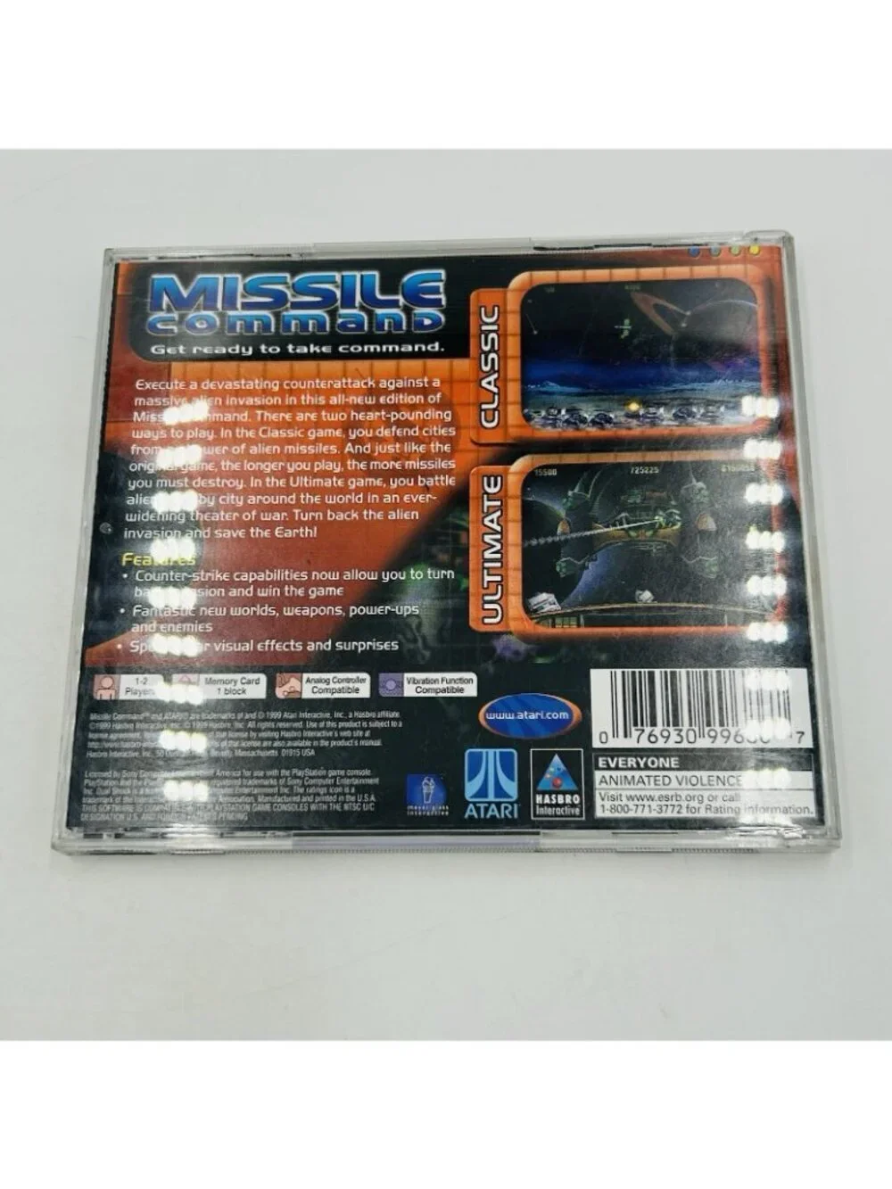 Sony missile command